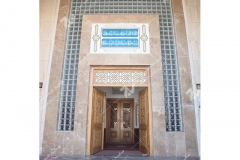 (10)ساخت درب های چوبی و سنتی مسجد وحسینیه شهدای دانشگاه آزاد نیشابور