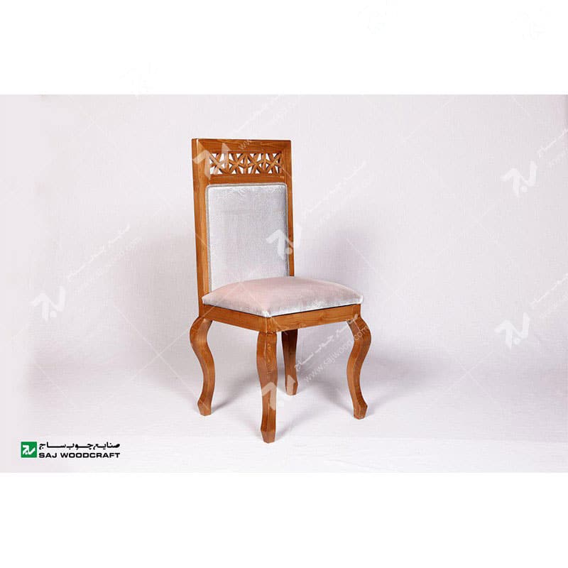 صندلی کلاسیک (غذاخوری ، مبلمان) چوبی سنتی مشبک – سمن کد ۳۰۵