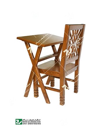میز و صندلی چوبی نماز سمن-کد ۶۴۲