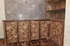 کمدها و کابینت خورشیدی با هنر گره چینی تو پر هتل قصر طلایی مشهد