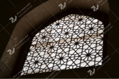 (2) پنجره چوبی گره چینی مشبک موسسه تراث الشهید حکیم – عراق - نجف اشرف