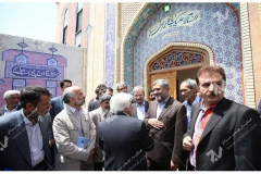 (8)مراسم افتتاحیه حسینیه جان نثاران پنج باب الحوائج -17شهریور با حضور شهردار مشهد مقدس