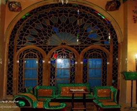 پنجره ارسی کاخ موزه باغچه جوق، قصراقبال السلطنه