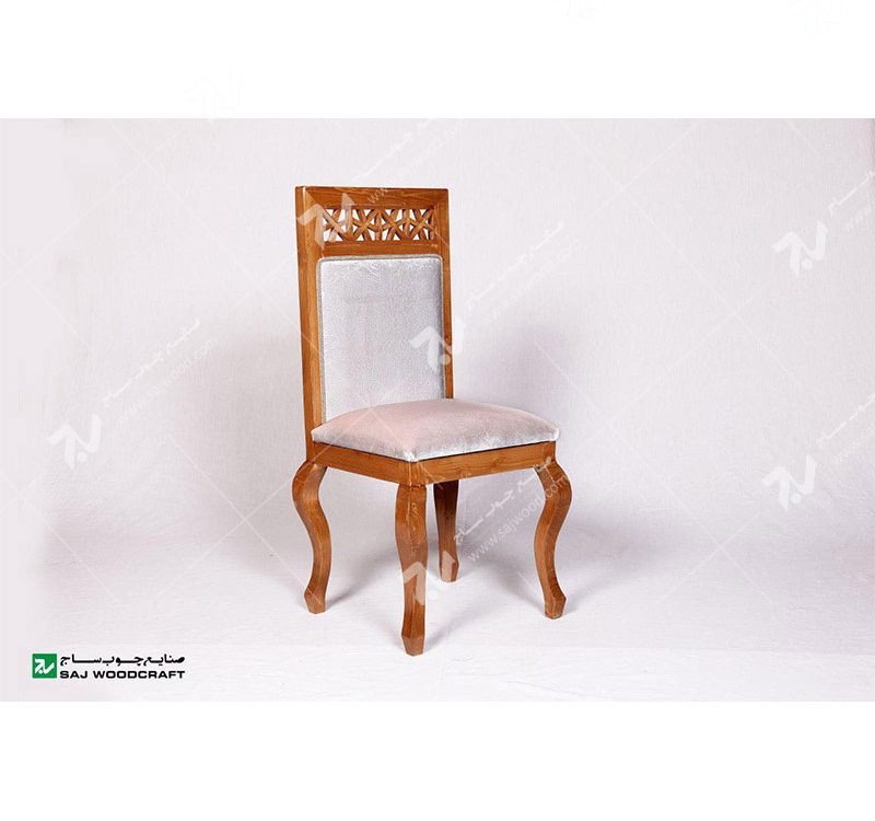 صندلی کلاسیک (غذاخوری ، مبلمان) چوبی سنتی مشبک – سمن کد ۳۰۵