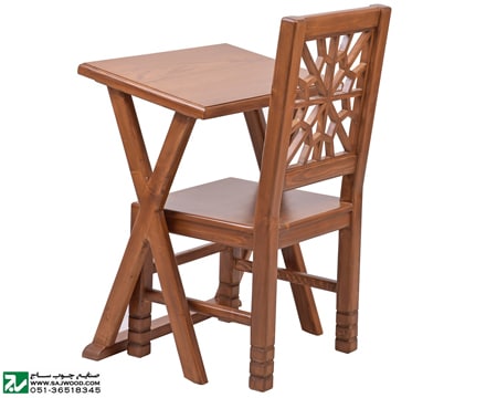 میز و صندلی تحریر و نماز چوبی سنتی گره چینی،فروش و قیمت میز و صندلی نماز