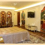 ساخت پنجره سنتی درب گره چینی،ارسی و قواره بری سوییت قاجاری هتل قصر