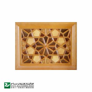 درب سنتی ورودی اماکن مذهبی ،مسجد،امامزاده چوبی صنایع چوب ساج مدل C10