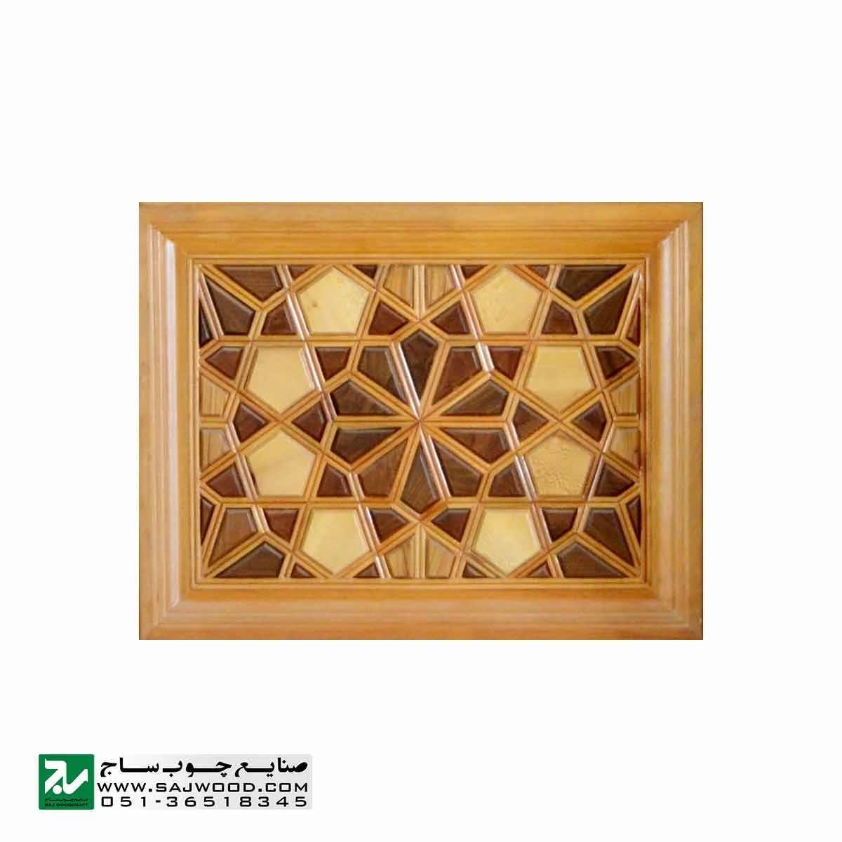 درب سنتی ورودی اماکن مذهبی ،مسجد،امامزاده چوبی صنایع چوب ساج مدل C10