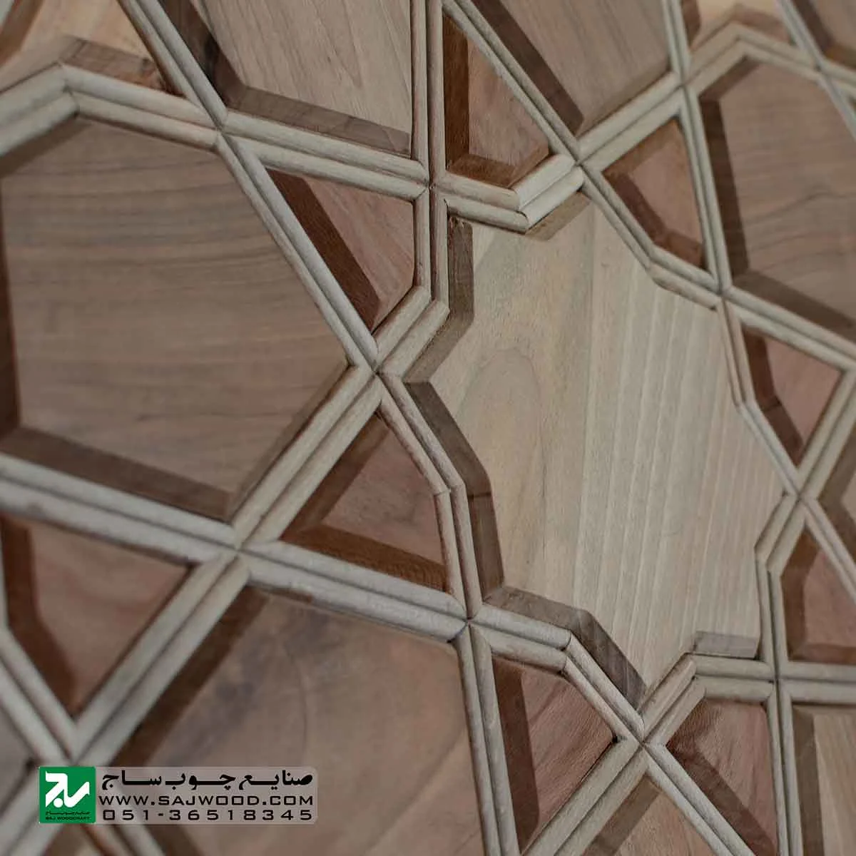 درب سنتی ورودی حرم ،مسجد، امامزاده چوبی صنایع چوب ساج مدل L8