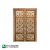 درب چوبی ورودی نمازخانه ،مسجد،اماکن متبرکه صنایع چوب ساج مدل TCG10