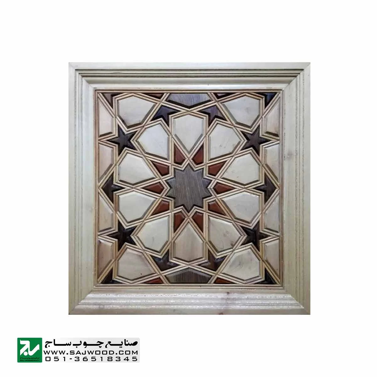 درب سنتی ورودی امامزاده ، مسجد ، نمازخانه چوبی صنایع چوب ساج مدل TT10