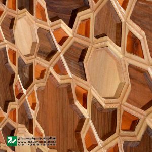 میز اداری و مدیریتی چوبی صنایع چوب ساج مدل 327