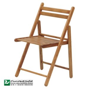 میز و صندلی تاشو چوبی کمپینگ - صنایع چوب ساج مدل 324