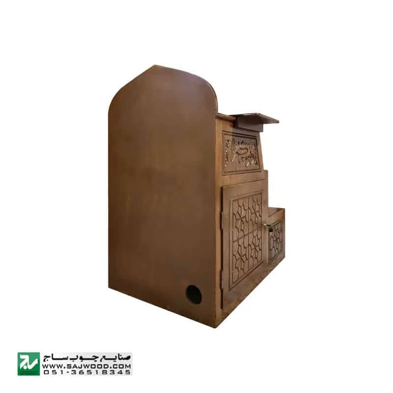منبر چوبی صنایع چوب ساج کد 130