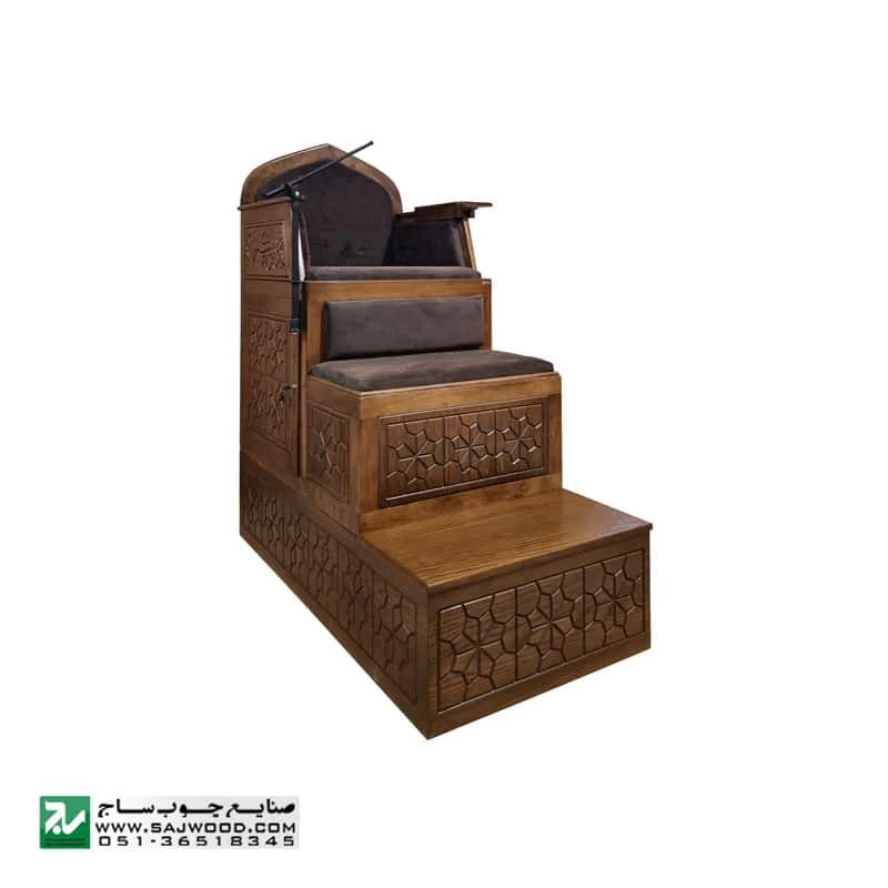 منبر چوبی صنایع چوب ساج کد 131 سفارشی