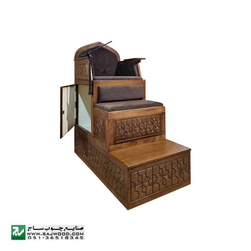 منبر چوبی صنایع چوب ساج کد 131 سفارشی