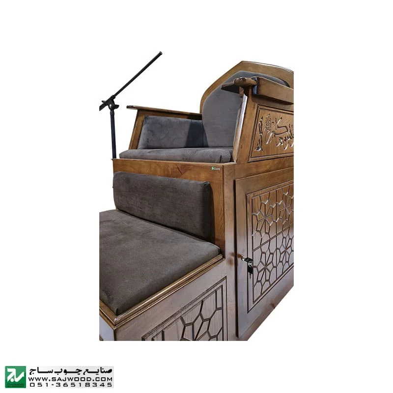 منبر چوبی صنایع چوب ساج کد 130 سفارشی