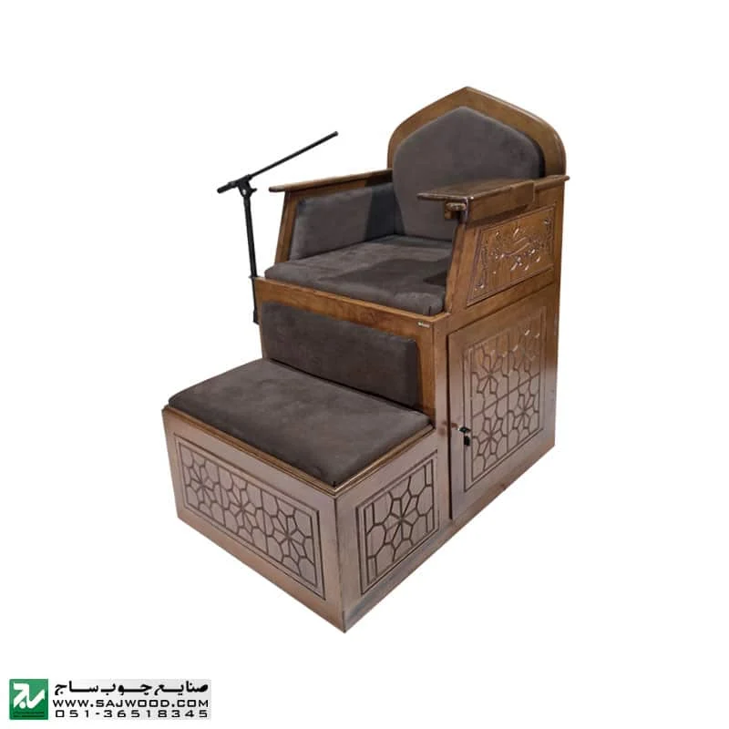 منبر چوبی صنایع چوب ساج کد 130 سفارشی