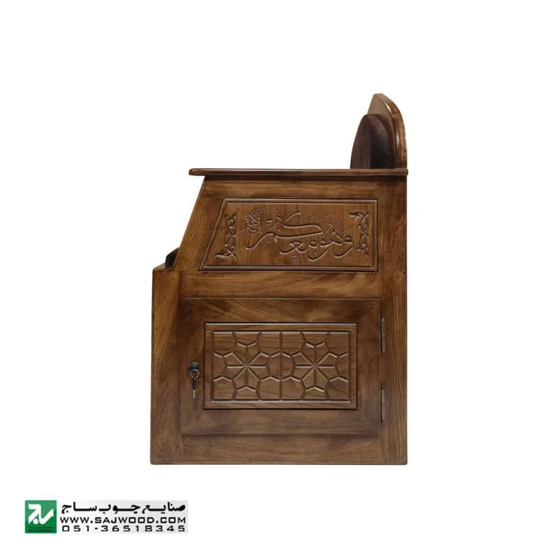 منبر چوبی صنایع چوب ساج کد 125